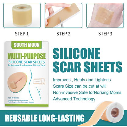 South Moon Silicone Scars Sheets-Suitable for all kinds of scars