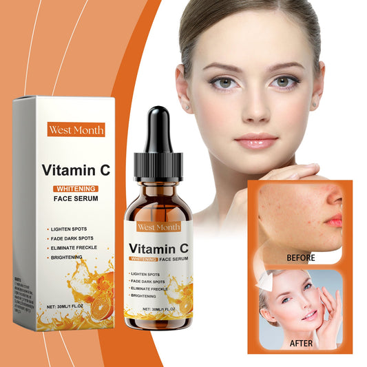 Vitamin C Whitening Facial Serum with Hyaluronic Acid 🍋💧