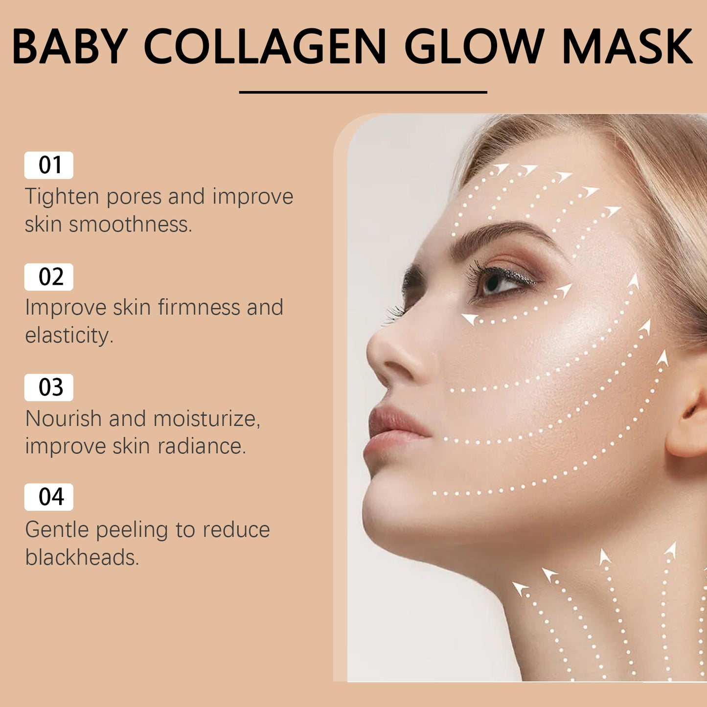 💎Collagen Glow Mask-Hydrating and brightening