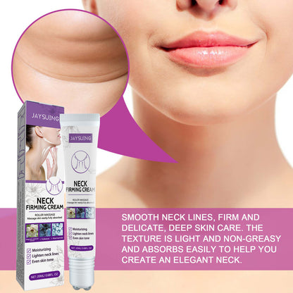 💎Neck Firming Cream-Roller Massage,Massage Skin Easily,Fully Absorbed