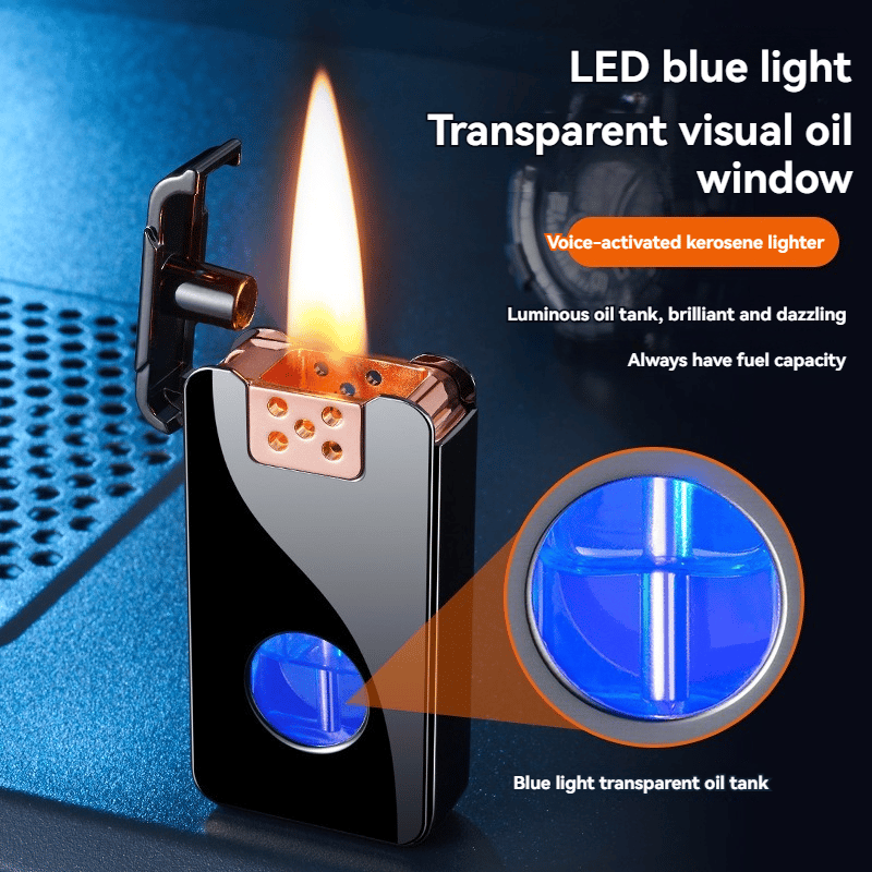 🔥Intelligent voice controlled kerosene lighter