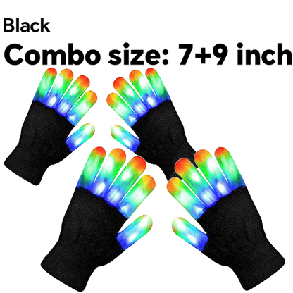 ✨️Colorful Flashing Gloves-Get noticed at your holiday party!