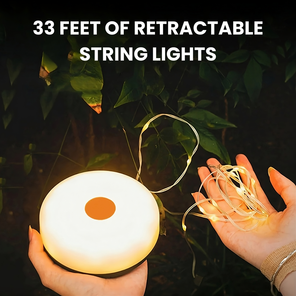 Last Day 50% OFF 🔥💥 4 in 1 —— Camping String lights 33ft 🏕️✨