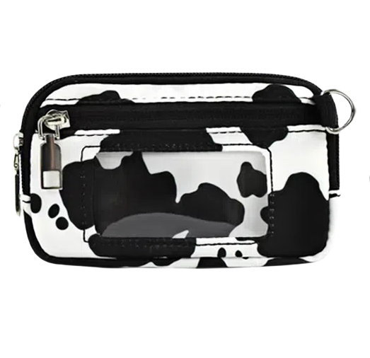 Black and White Cow Print