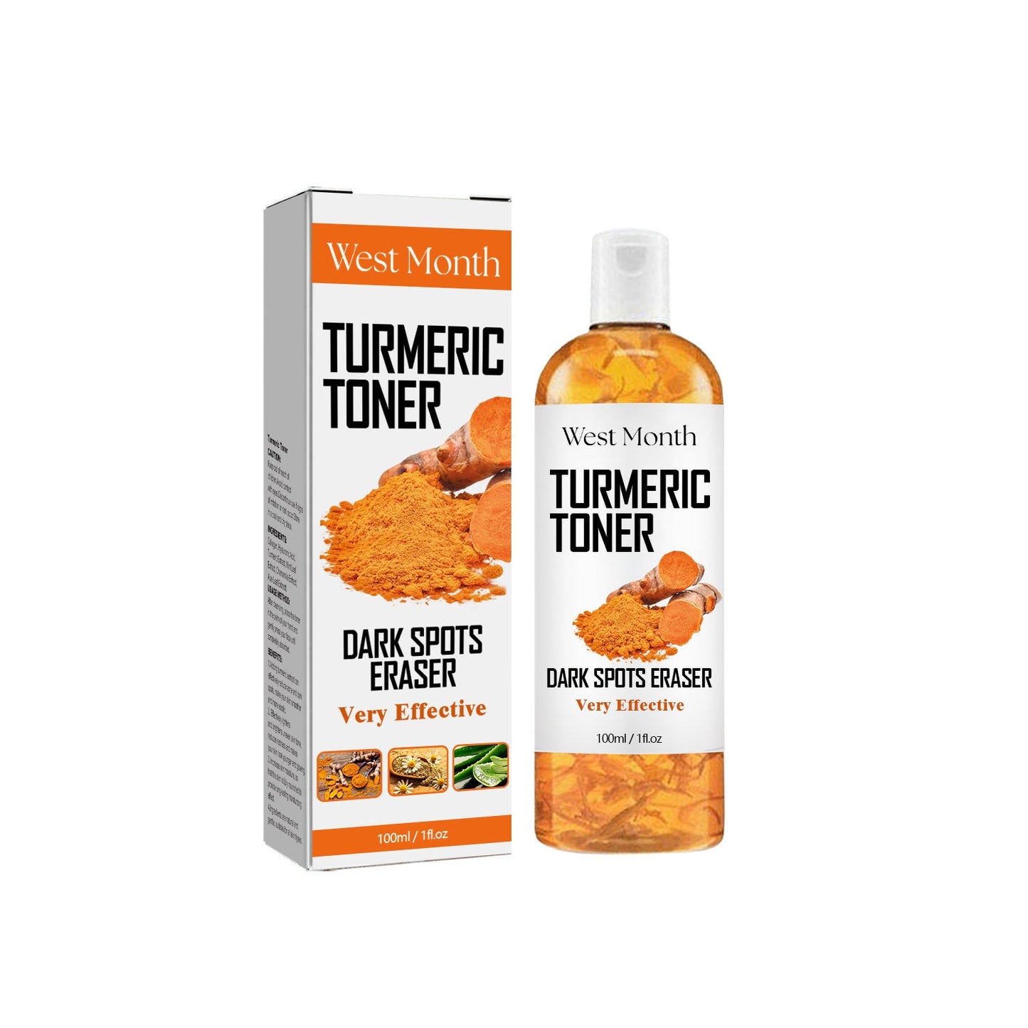 Black Turmeric Toner——Deeply Hydrating, Firming, Moisturizing and Moisturizing Facial Skin Toner