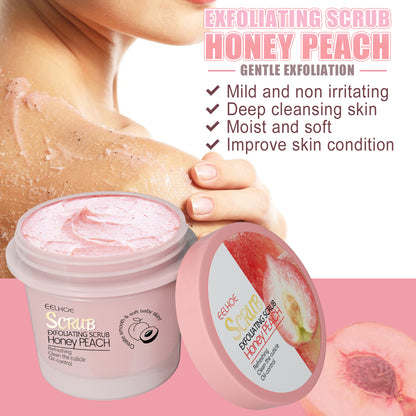 🍑🍑Peach Body Scrub Cream-The Secret to Smooth Skin