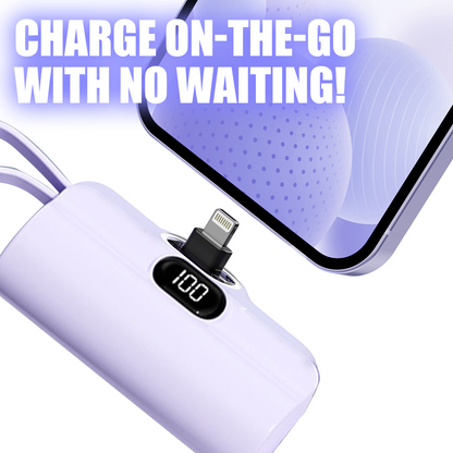 Capsule Power Bank⚡Hands-free cell phone charging power supply