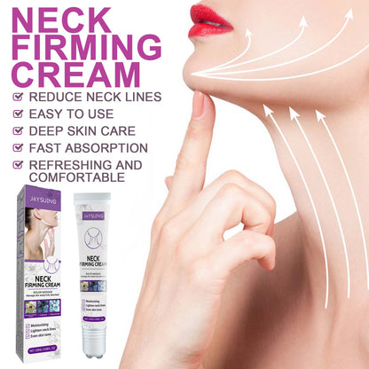 💎Neck Firming Cream-Roller Massage,Massage Skin Easily,Fully Absorbed