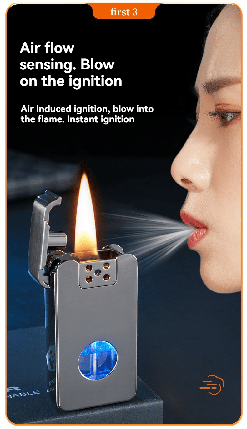 🔥Intelligent voice controlled kerosene lighter