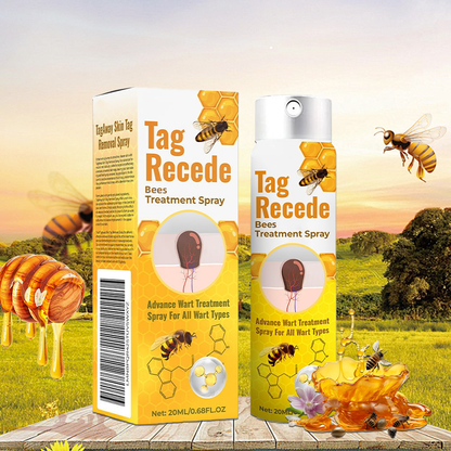 ✨𝐋𝐚𝐬𝐭 𝐃𝐚𝐲 𝐃𝐢𝐬𝐜𝐨𝐮𝐧𝐭: Wart-removing Magic Tool 🐝 TagRecede Bees Treatment Spray