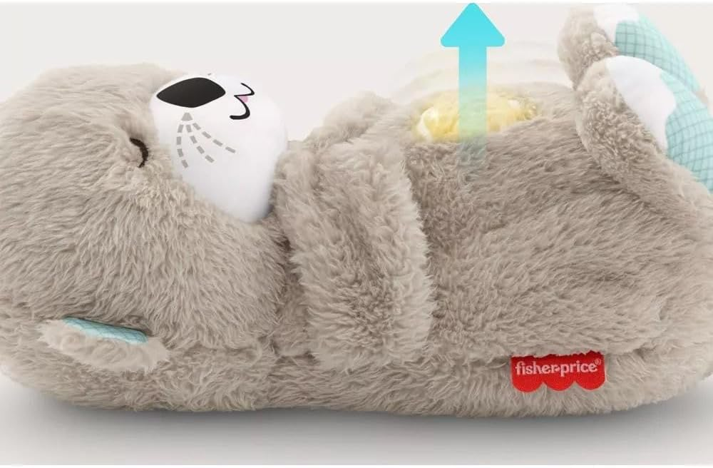 🧸🧸Mush Sleepy Otter Portable Plush Stereo - with Music Lights and Breathing Actions