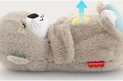 🧸🧸Mush Sleepy Otter Portable Plush Stereo - with Music Lights and Breathing Actions