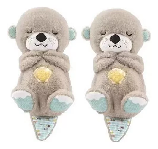 🧸🧸Mush Sleepy Otter Portable Plush Stereo - with Music Lights and Breathing Actions