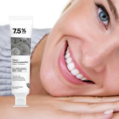 【Official store 75% OFF】Hydroxyapatite Toothpaste ✨🦷 Ultimate whitening and cavity prevention