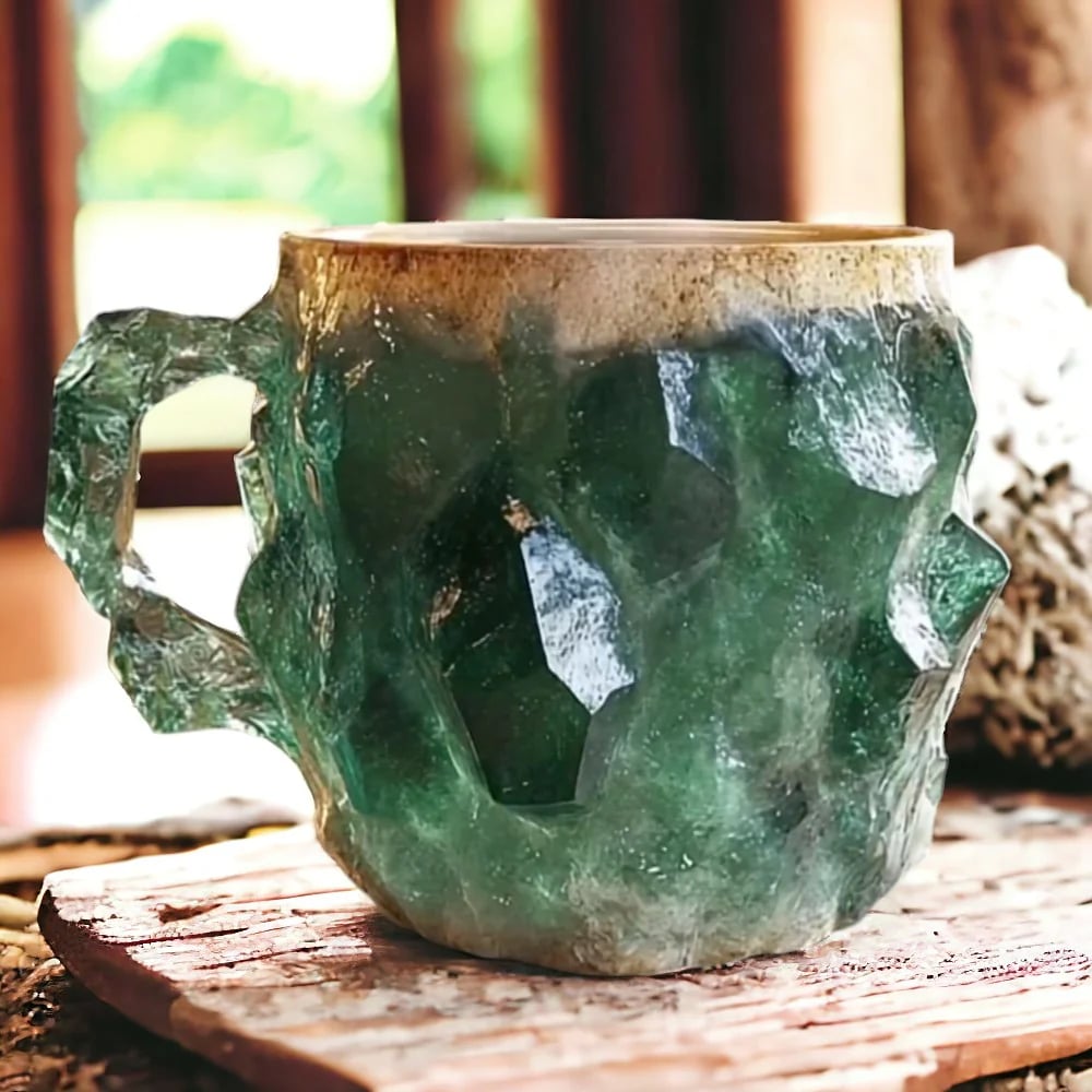 🥃2025 Mineral Crystal Coffee Mugs-Blessing Crystal🎁Last day Sale 50% OFF