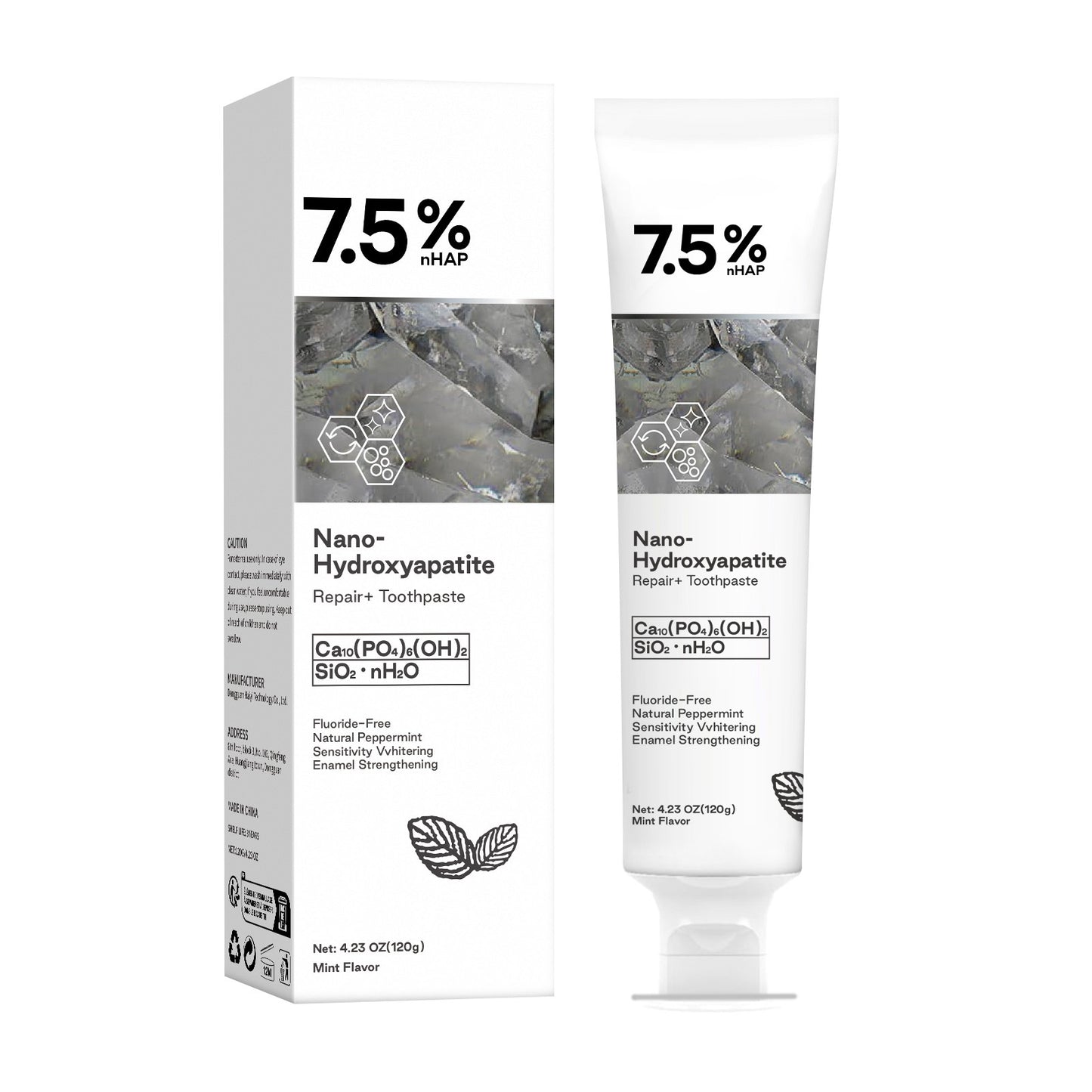 【Official store 75% OFF】Hydroxyapatite Toothpaste ✨🦷 Ultimate whitening and cavity prevention