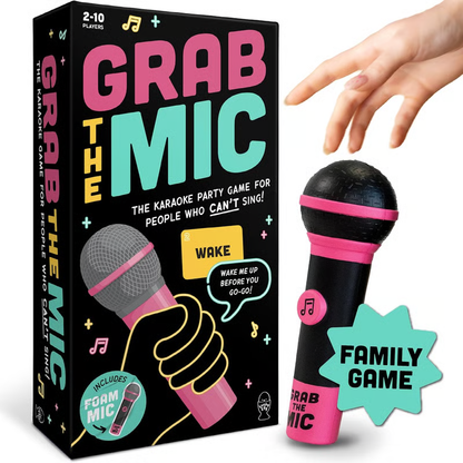 🤑50% OFF | Grab The Mic ✨The Party Game For People Who Can't Sing!