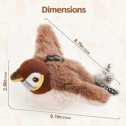 🔥Last Day Half price - 🐾Interactive Chirping Bird Cat Toy