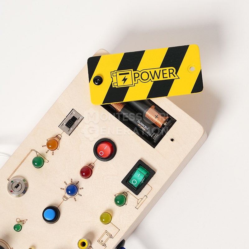 Wooden Switch Board | Develop the brain and improve concentration 🧒💡