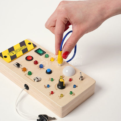 Wooden Switch Board | Develop the brain and improve concentration 🧒💡